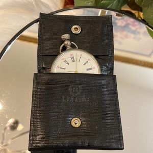 Napoleon Vintage Stop Watch with Leather Case